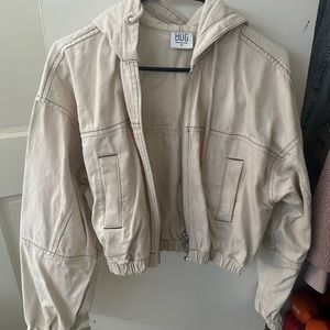 Urban Outfitters BDG cropped zip up jacket